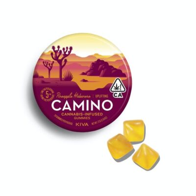 Camino Pineapple Habanero “Uplifting” Gummies Camino Pineapple Habanero “Uplifting” Gummies
