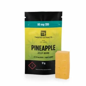 CBD Jelly Bombs 80mg (Twisted Extracts)