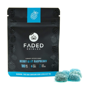 faded gummies berry blue raspberry