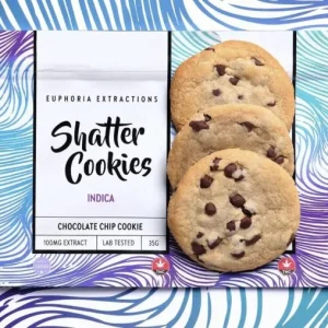 Shatter Cookie Chocolate Chip 100mg (Euphoria Extractions)