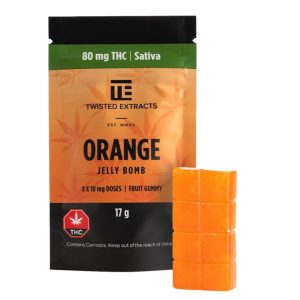 twisted extracts orange jelly bomb